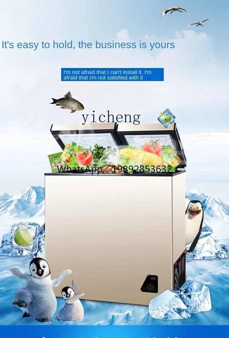 Food Storage And Temperature - Mała, energooszczędna, bezszronowa lodówko-zamrażarka do przechowywania