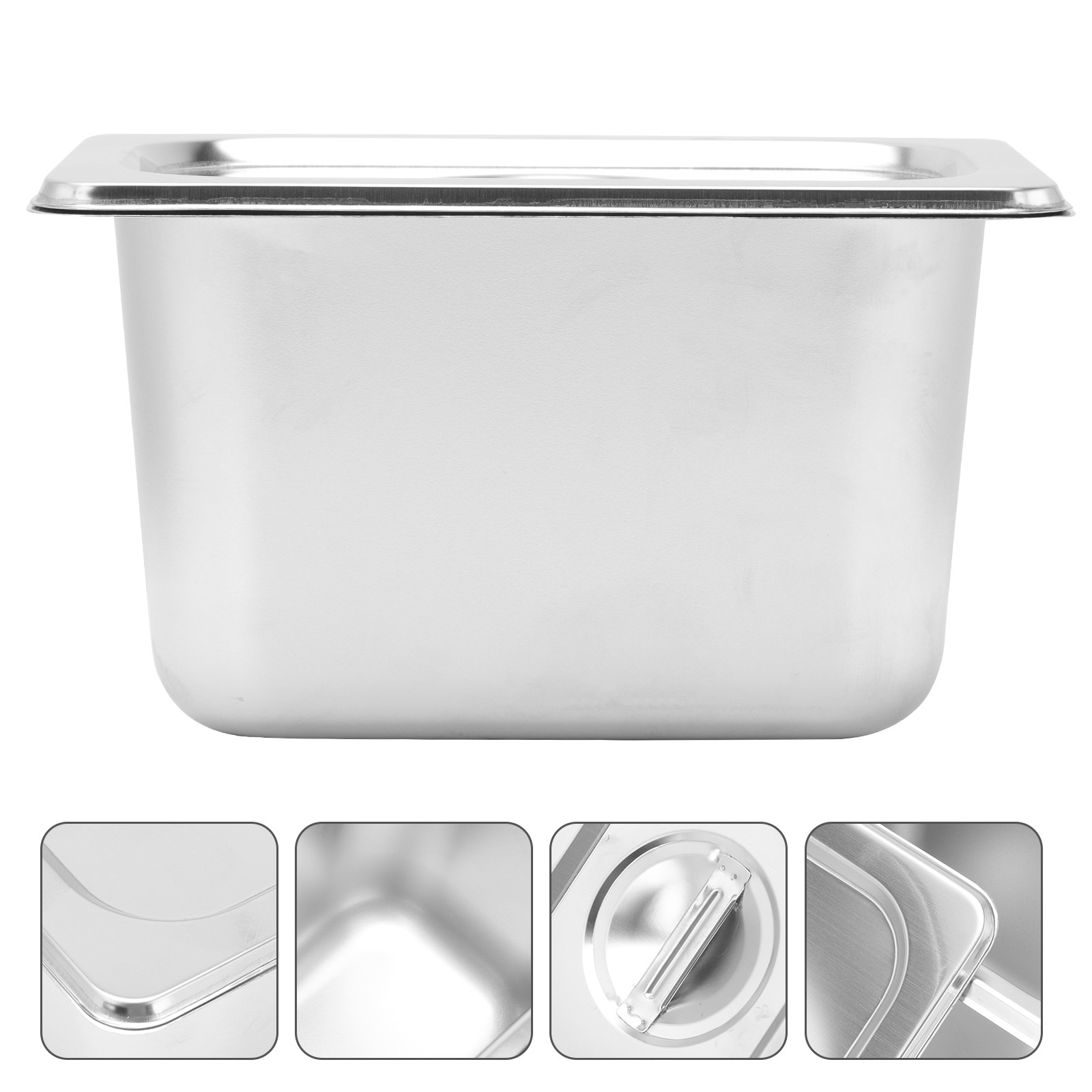 Food Storage Vegetables - 1 zestaw naczyń ze stali nierdzewnej