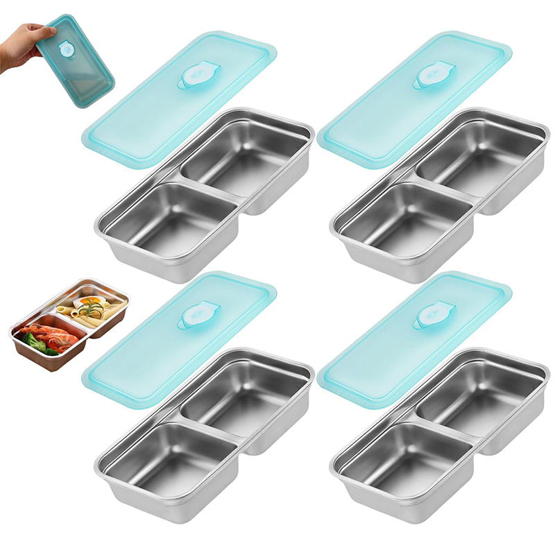 Food Storage Stainless Steel Containers - Przenośne pudełko do przechowywania świeżej żywności