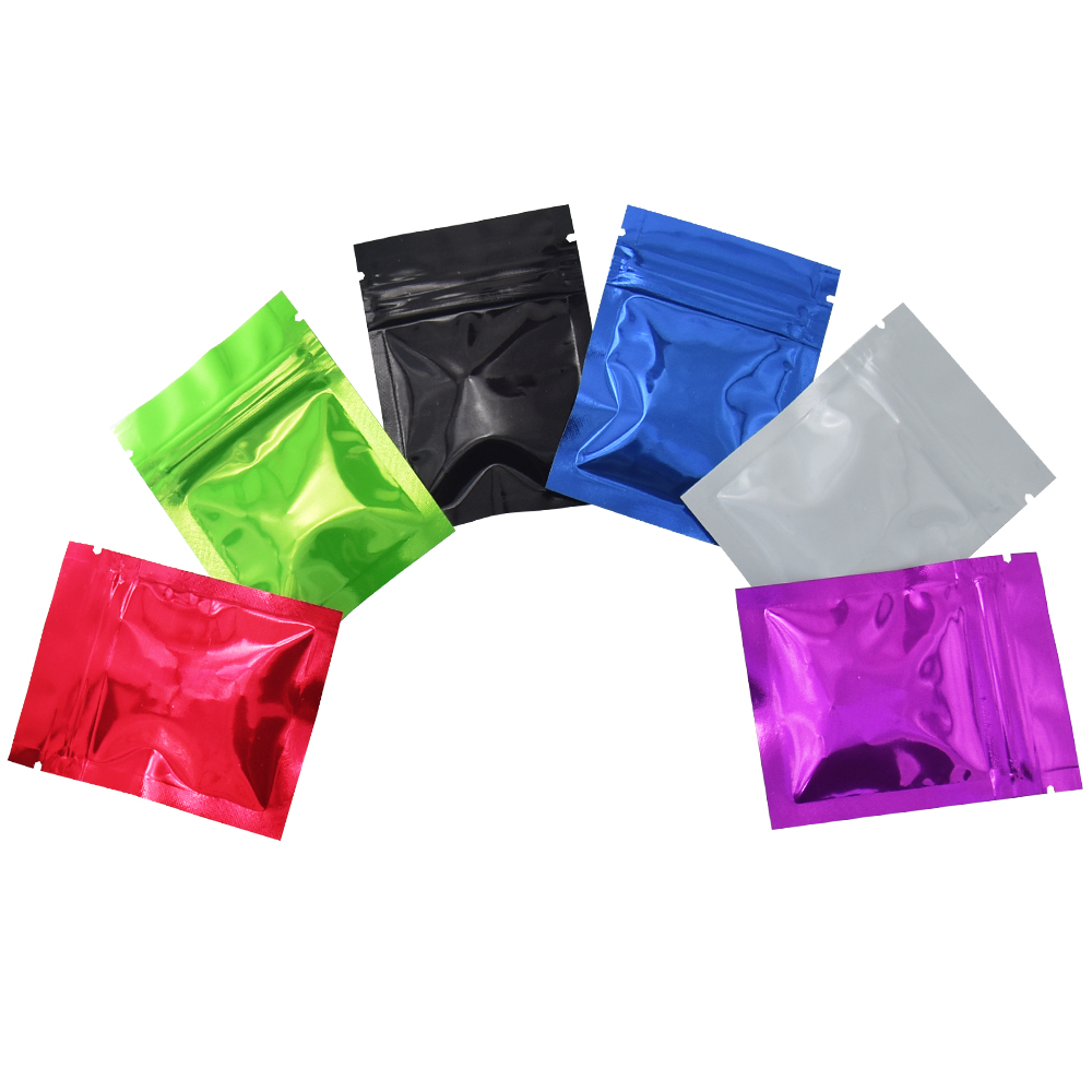 Food Storage Mylar Bags - 500 sztuk 6x8cm Małe torby zamykane