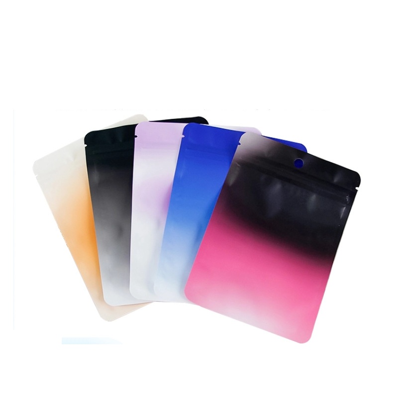 Food Storage Mylar Bags - 1000 sztuk/partia 10,5x15cm Torebki z gradientem