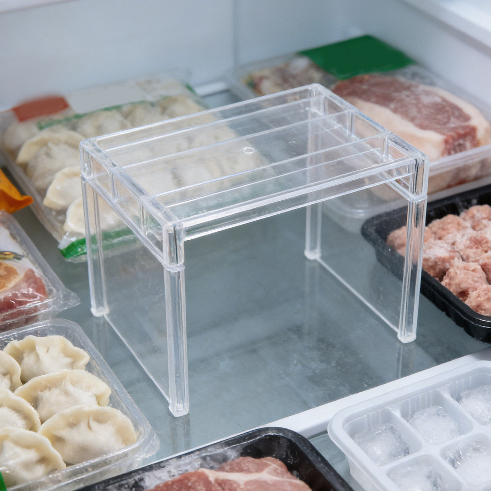 2 szt. Przezroczysta półka org – Food Storage Dividers recenzja i cena
