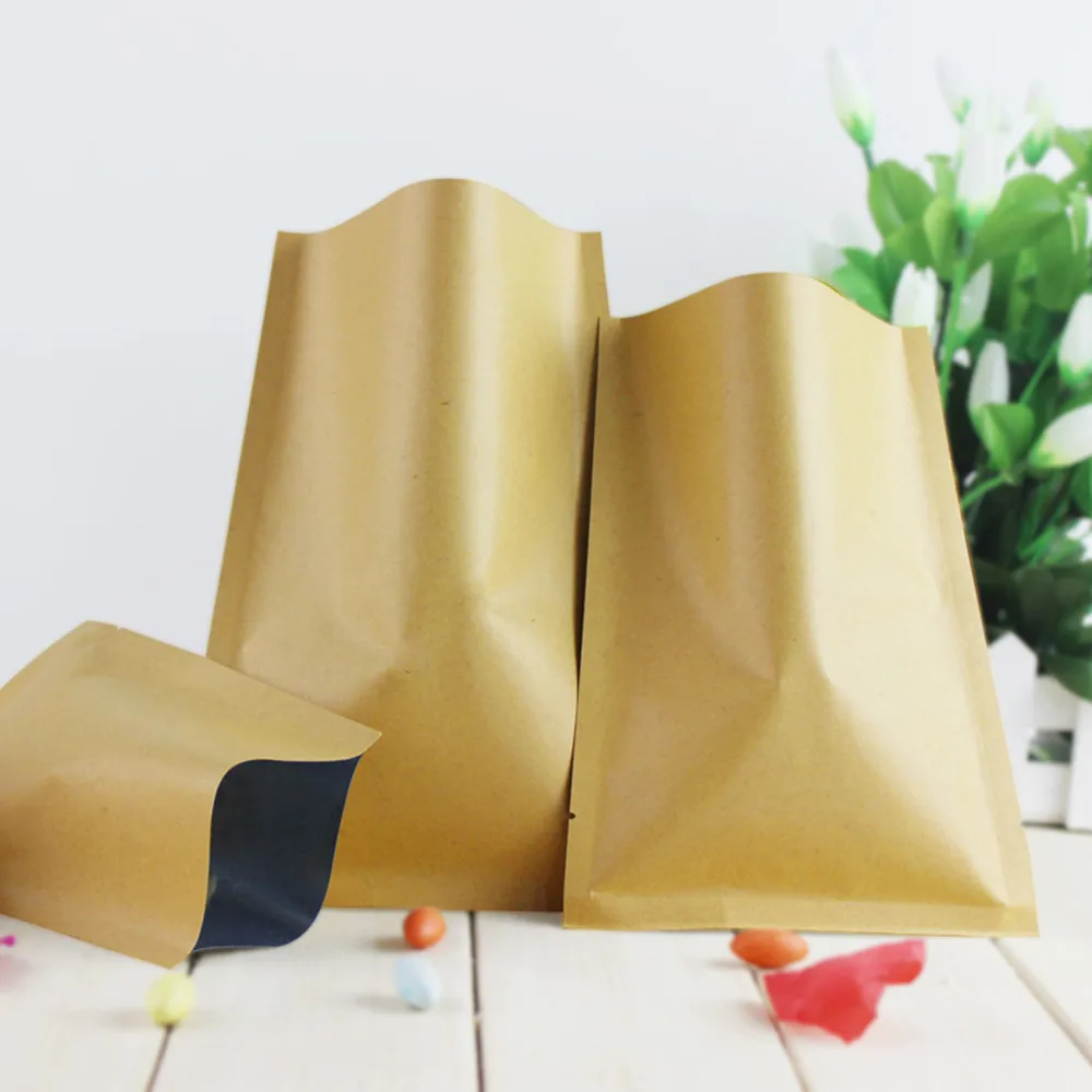 8 * 12 cm Otwarta górna brązow – Food Storage Mylar Bags recenzja i cena