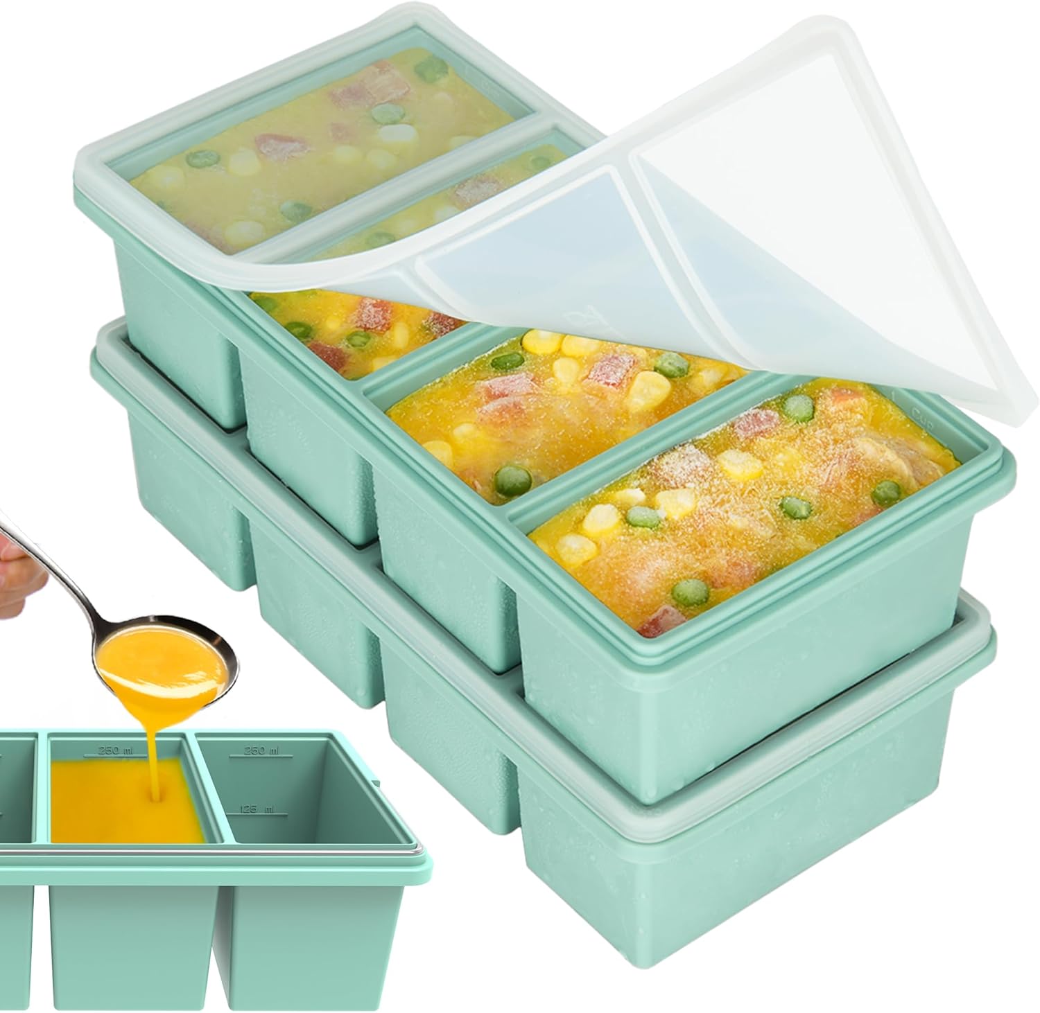 Silikonowa forma do lodu 250ml – Xxl Food Storage Container recenzja i cena