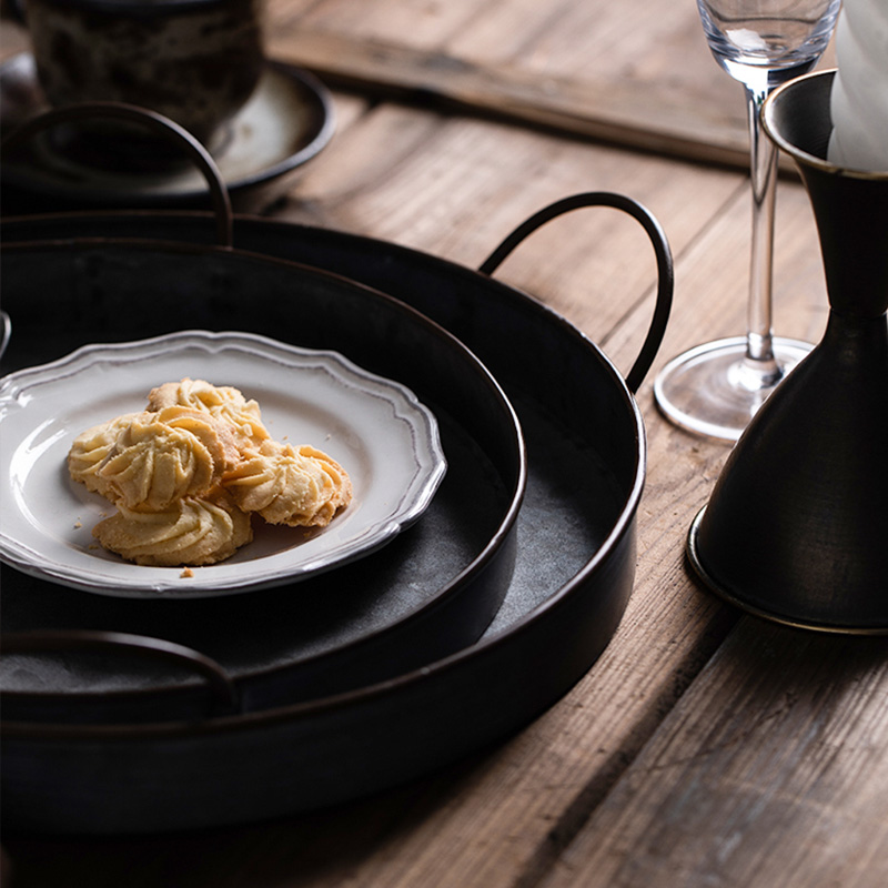 Europejska Retro okrągła płyta – Food Storage In Restaurant recenzja i cena