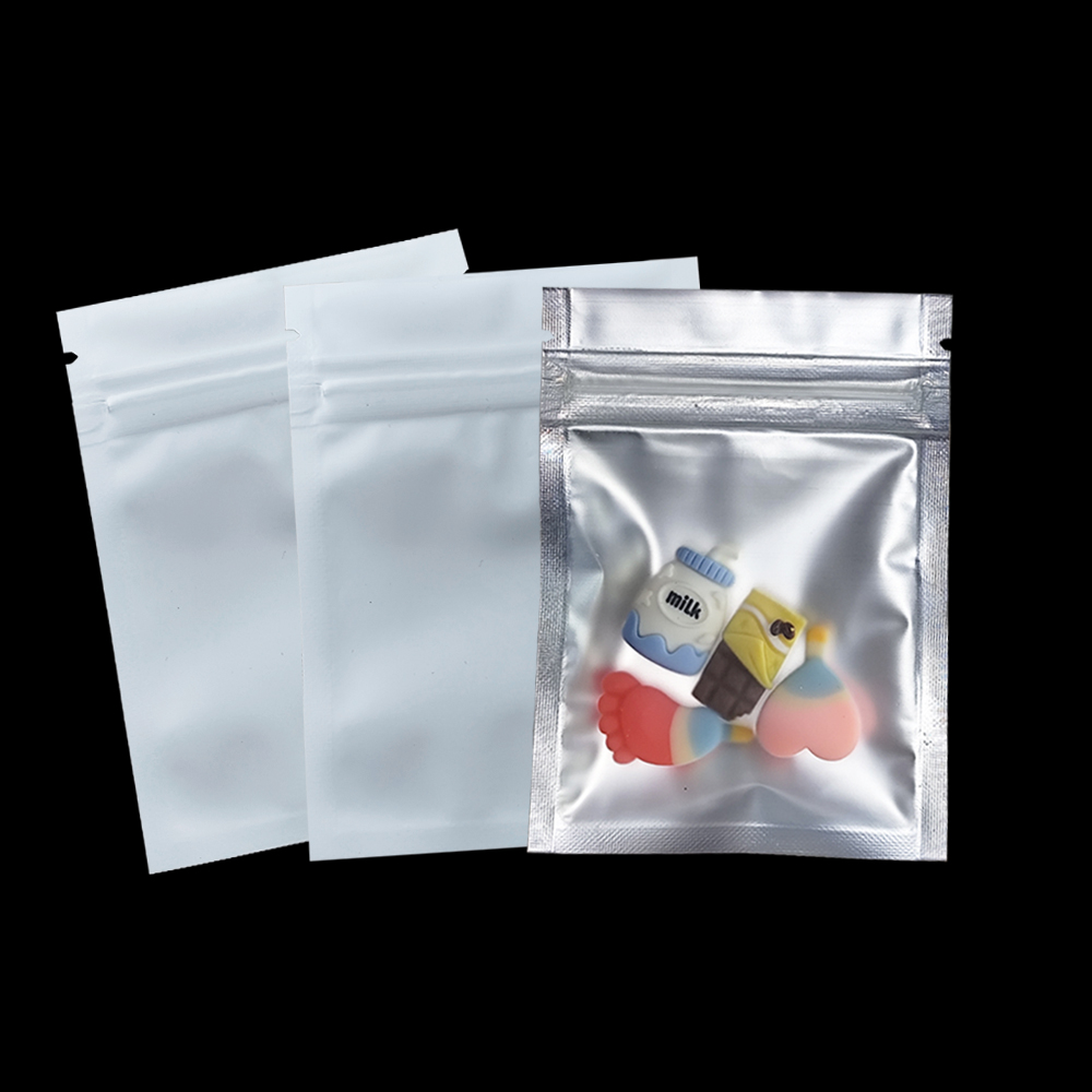 100szt/lot Matte Clear Zip Loc – Food Storage Mylar Bags recenzja i cena