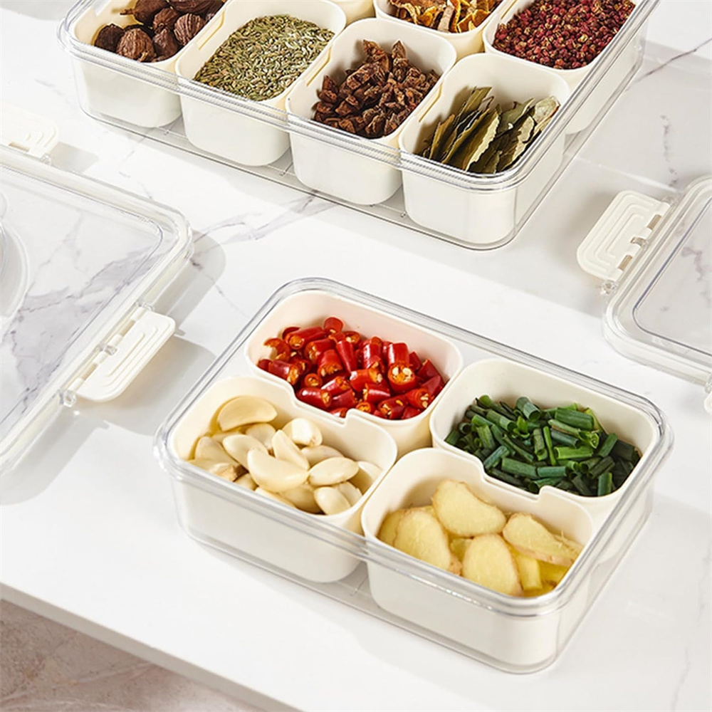 Przenośny pojemnik na żywność, – Food Storage Dividers recenzja i cena
