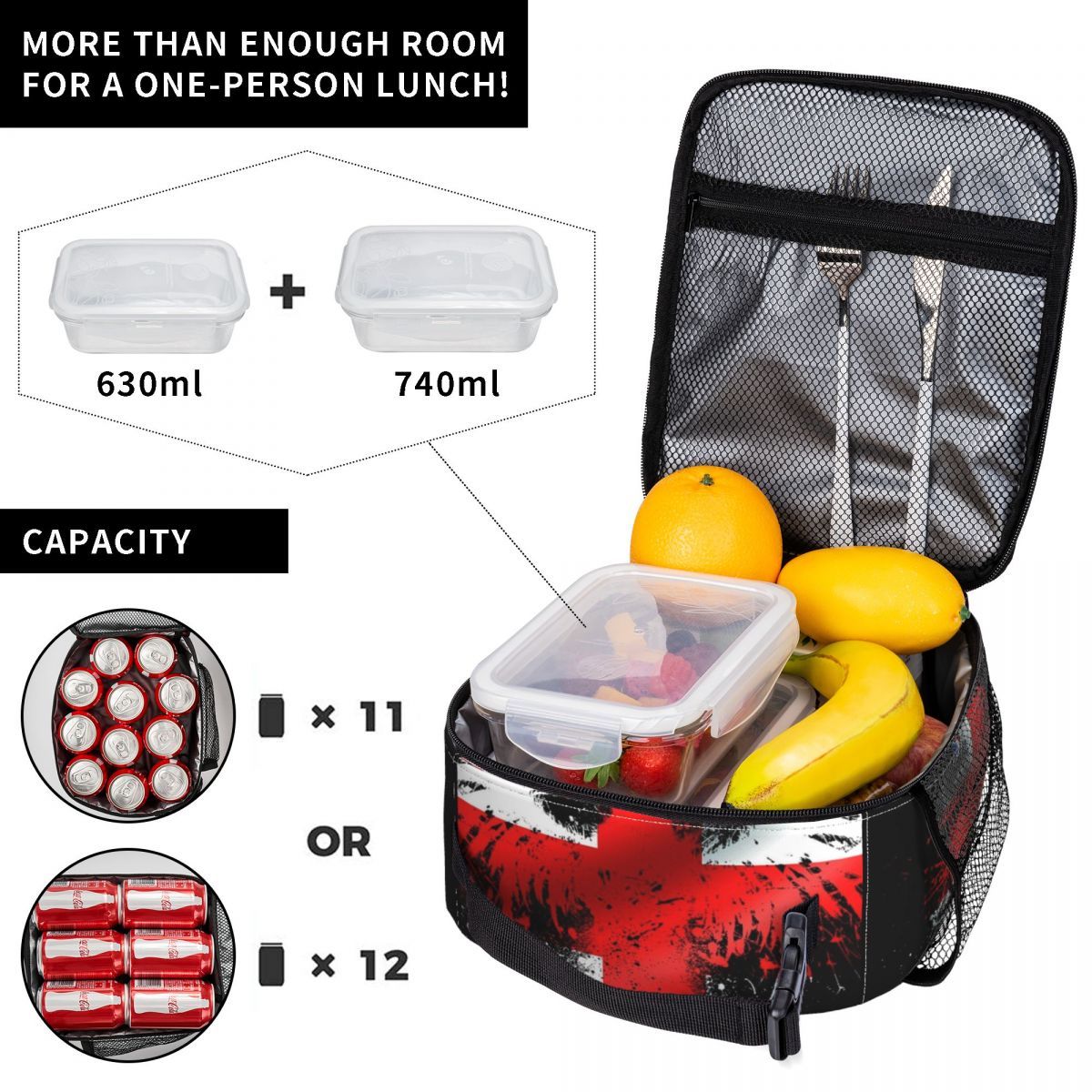 Torba termiczna na lunch z fla – Food Storage Uk recenzja i cena