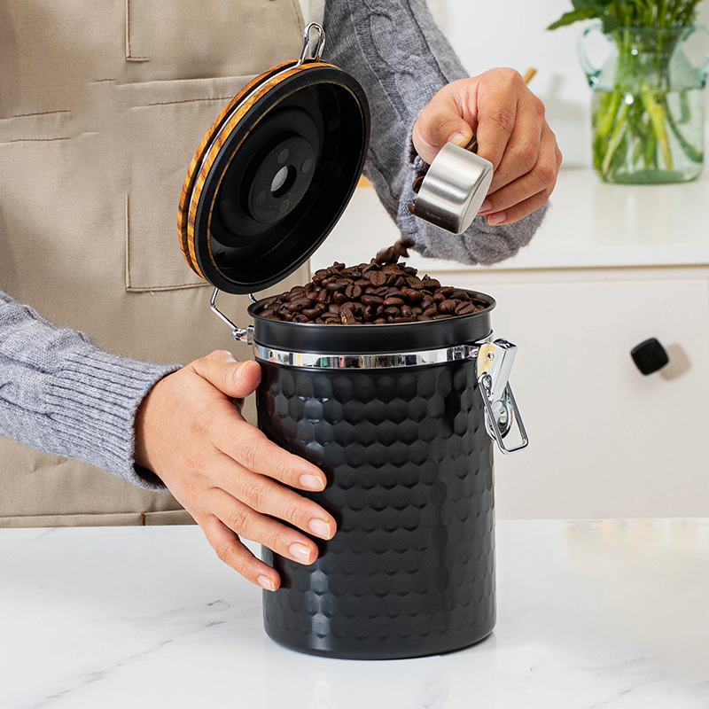 Pojemniki na kawę ze stali nie – Food Storage Stainless Steel Containers recenzja i cena
