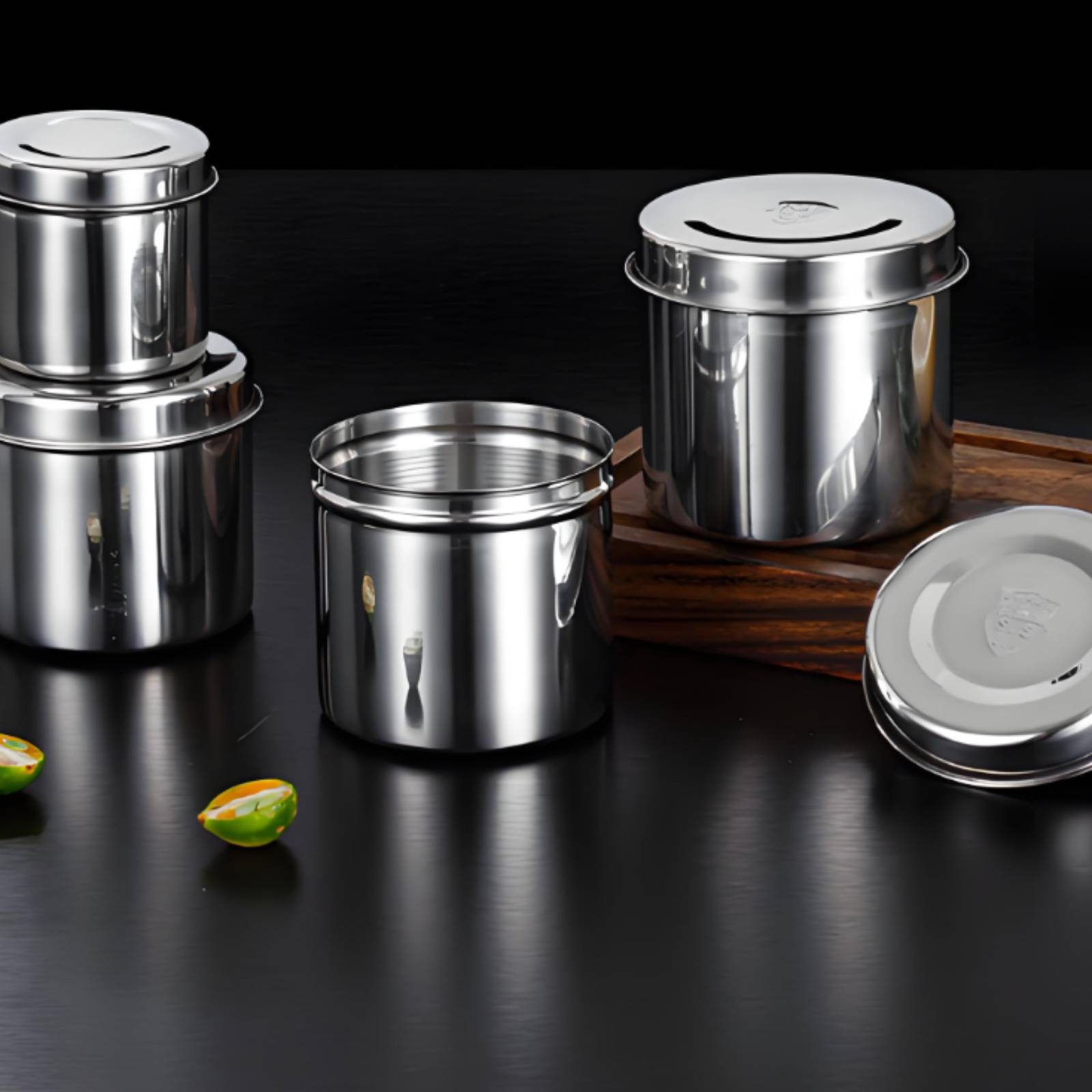 Pojemnik na próbki ze stali ni – Food Storage Stainless Steel Containers recenzja i cena