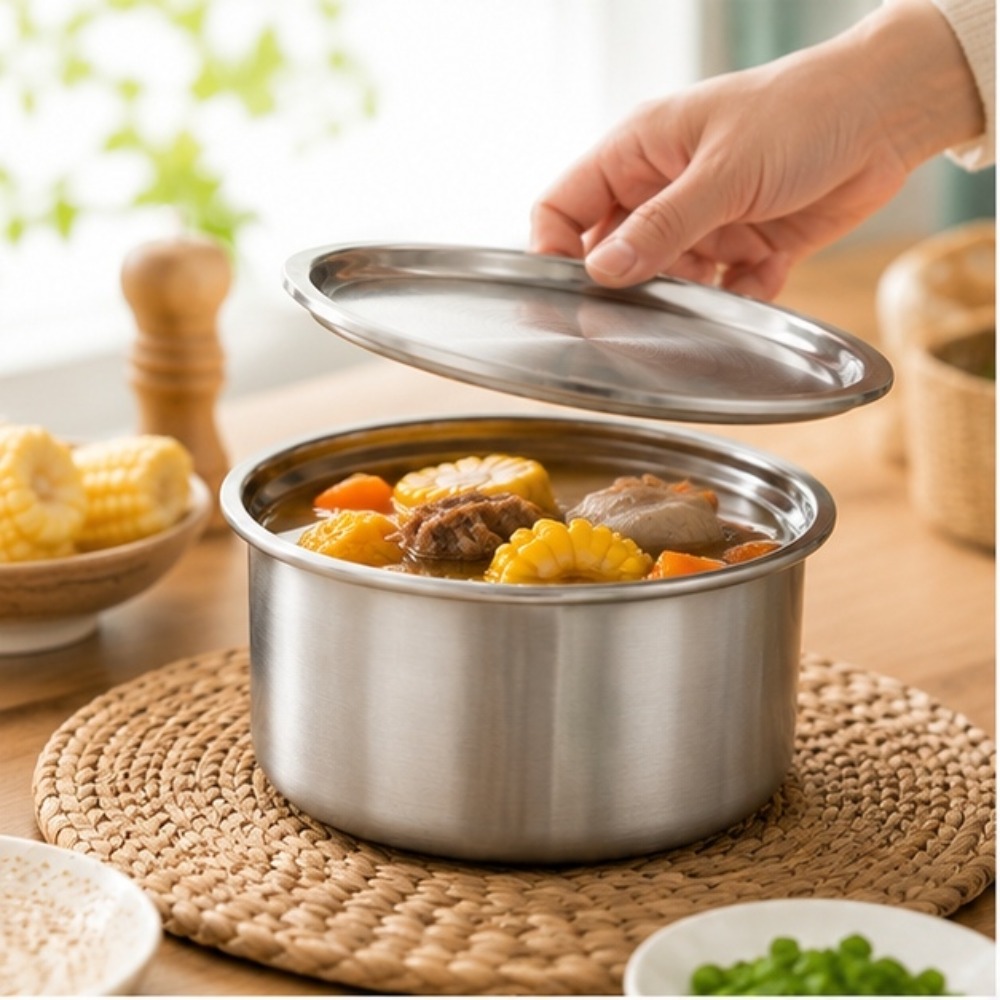 Miska ze stali nierdzewnej 304 – Food Storage Stainless Steel Containers recenzja i cena