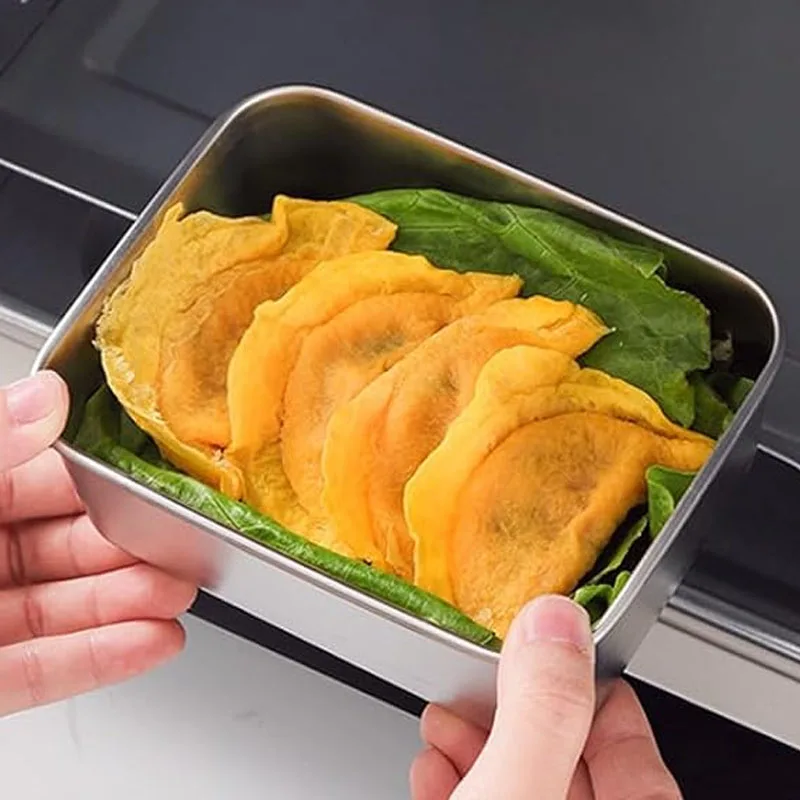 Pojemniki na żywność ze stali  – Food Storage Stainless Steel Containers recenzja i cena