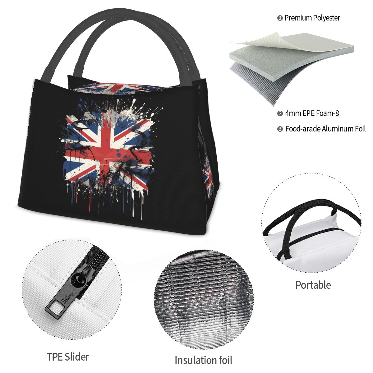 Torba termiczna na lunch z mot – Food Storage Uk recenzja i cena