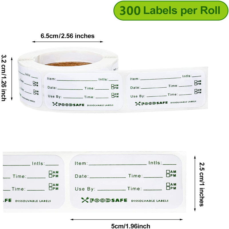 300/szt Etykiety do przechowyw – Food Storage In Restaurant recenzja i cena