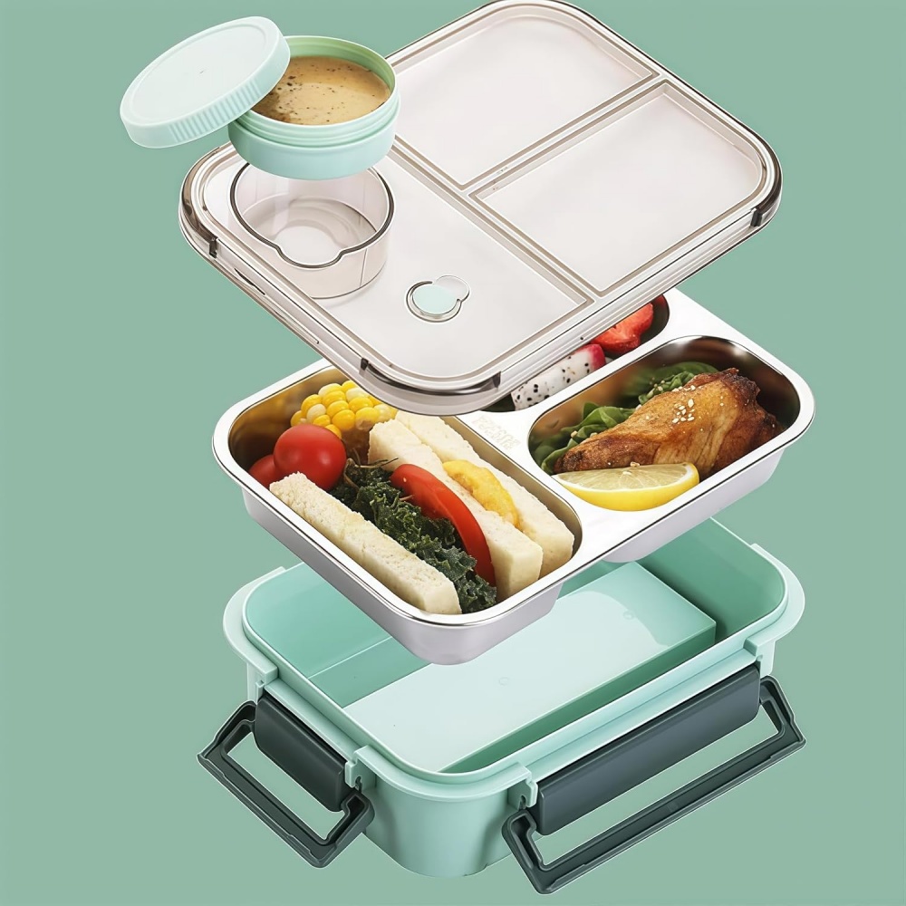 Przenośne pojemniki na lunch o – Food Storage Stainless Steel Containers recenzja i cena