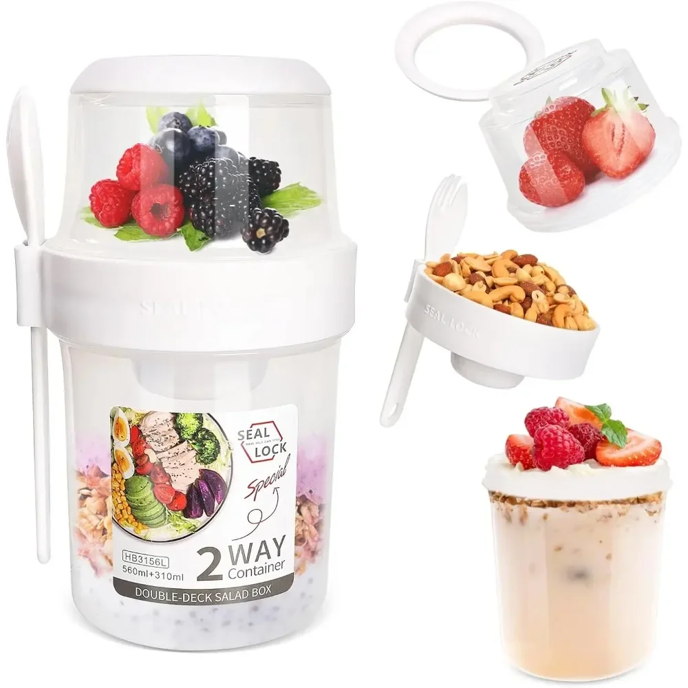 Zestaw pojemników na śniadanie – Food Storage Yogurt recenzja i cena