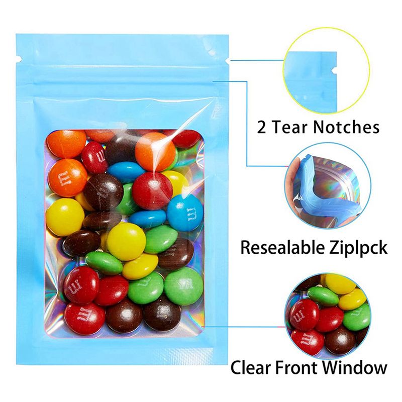 ABWZ-300 szt. Holograficzne To – Food Storage Mylar Bags recenzja i cena