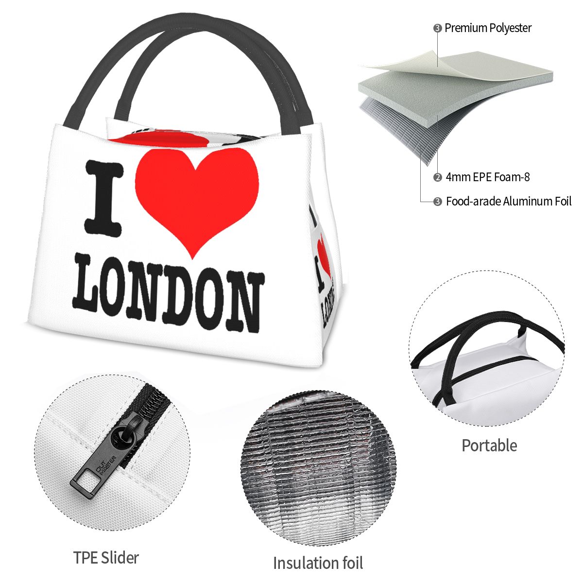 Torba termiczna na lunch Londy – Food Storage Uk recenzja i cena
